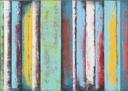 Painting, Yellow Panels XL, Ronald Hunter