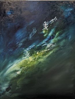 Painting, Fil de lumière, Dann Aubert