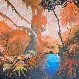 Painting, Jungle orange, Eric Guillory