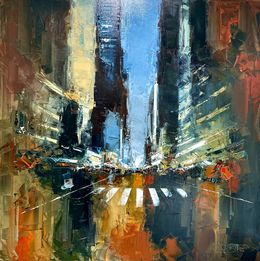 Peinture, Another day in NY, Daniel Castan