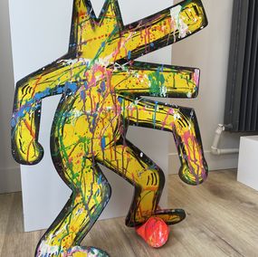 Sculpture, Inspiration Keith Haring, Robert Sgarra