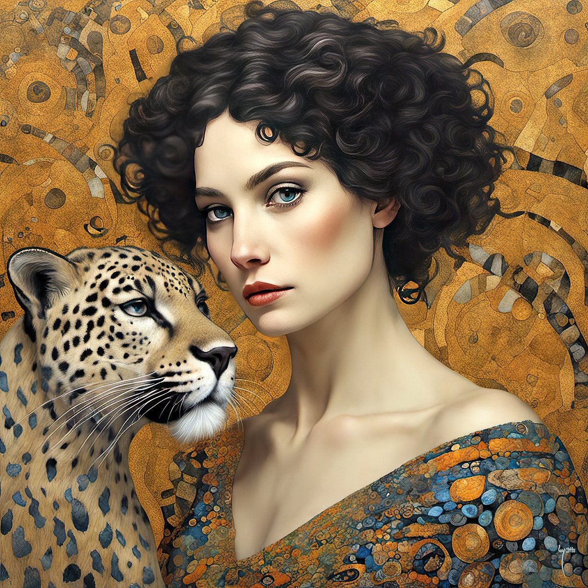 Rémy Matto, Femme au léopard Rémy Matto, Femme au léopard