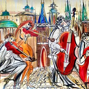 Fine Art Drawings, A Libretto Of The Golden Town, Kirill Postovit