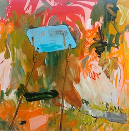 Painting, Mi escondite de verano, Baptiste Laurent