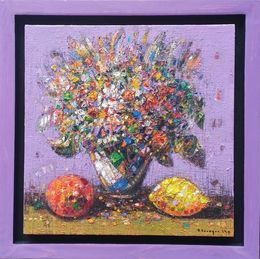 Peinture, Kaleidoscope Bouquet, Aram Sevoyan