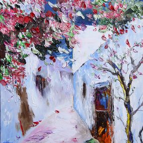 Painting, Blooming Pathway, Lilith Tonakanyan