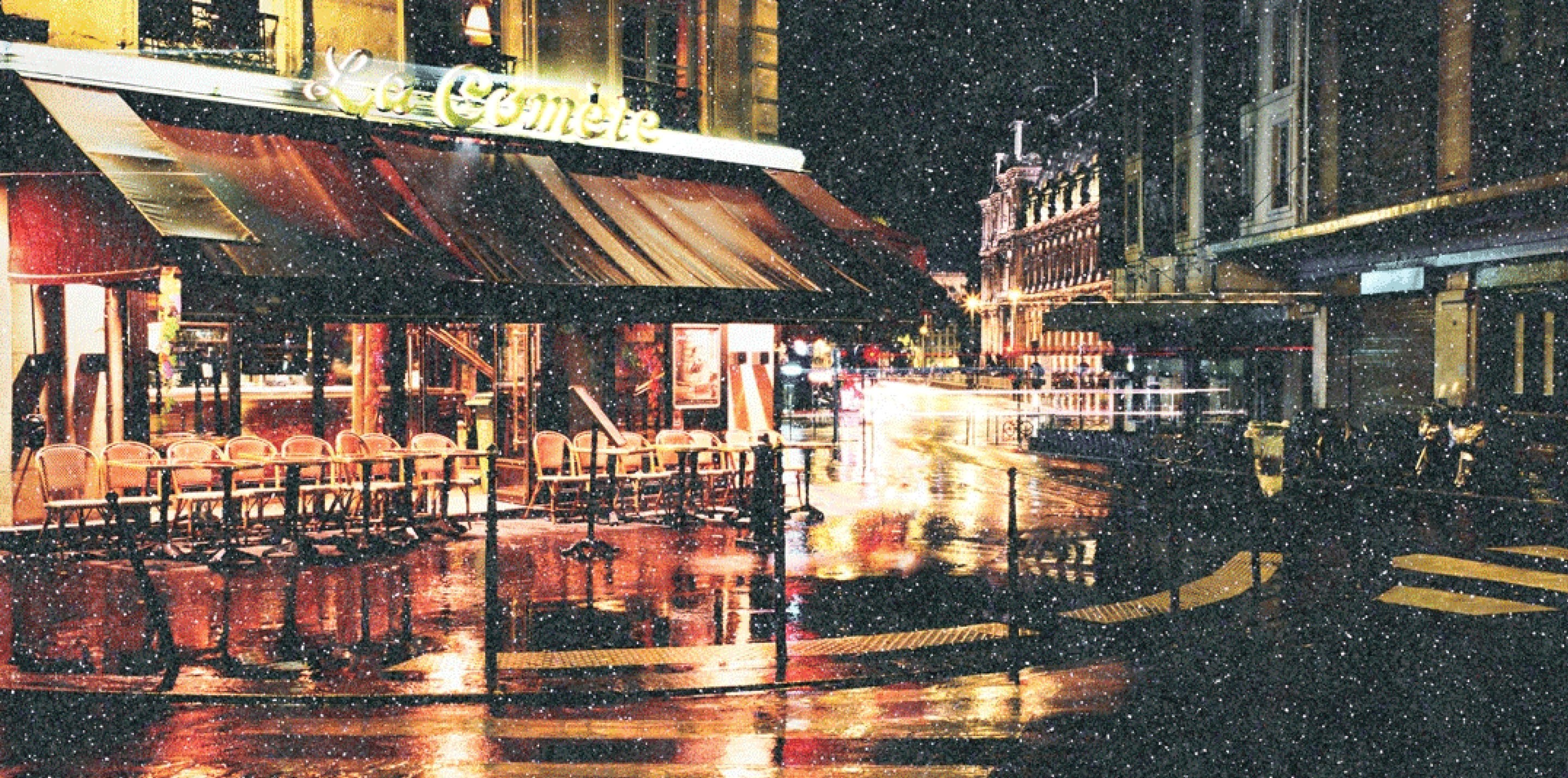David Drebin, Rain in Paris diamond dust (L) David Drebin, Rain in Paris diamond dust (L)