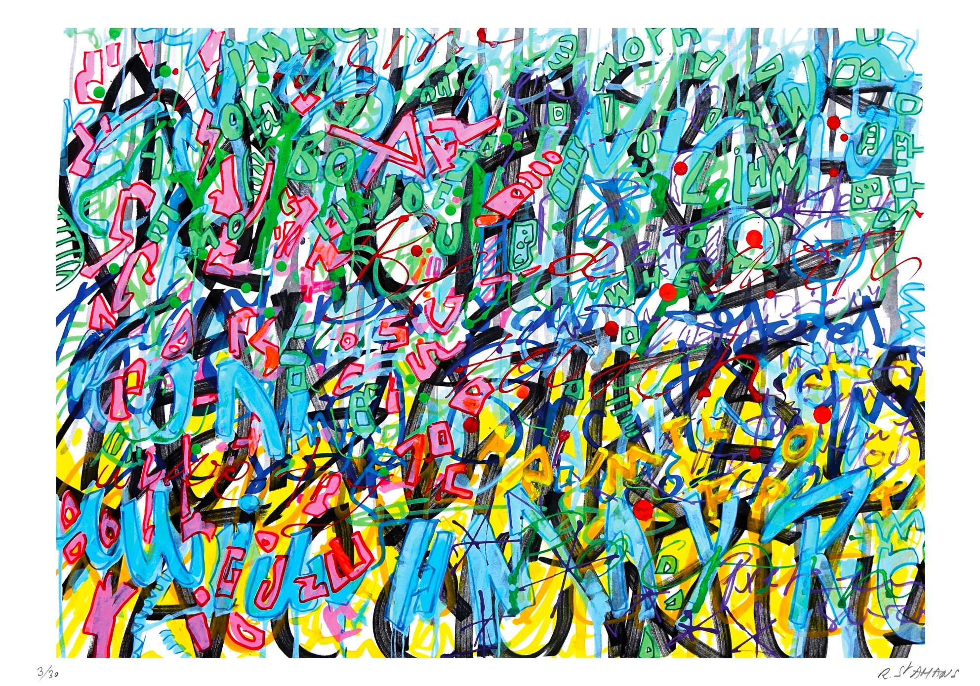 Richard Saint-Amans, Caligraff 1 Richard Saint-Amans, Caligraff 1