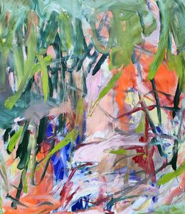 Painting, Vegetal atmosphere, Emily Starck