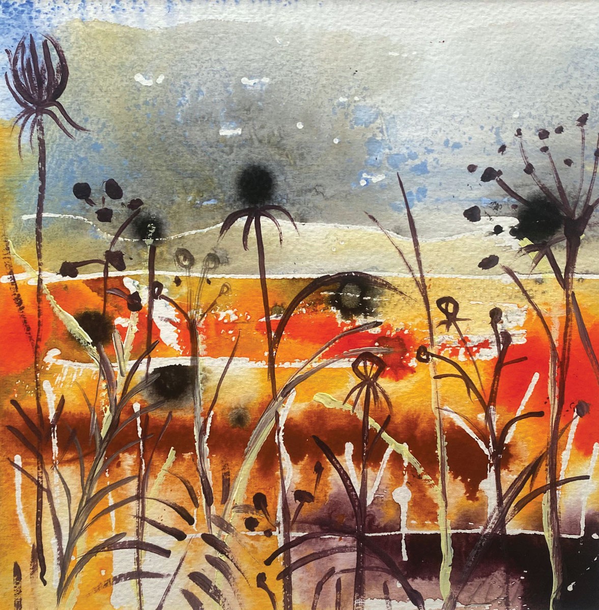 Rachael Dalzell, Winter fields Rachael Dalzell, Winter fields