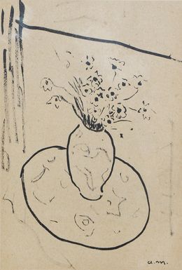 Zeichnungen, Bouquet de fleurs, Albert Marquet
