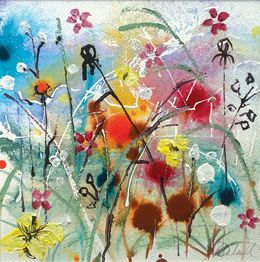 Gemälde, Happy Blossoms, Rachael Dalzell