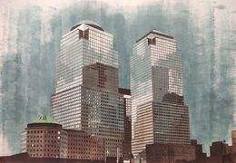 Fine Art Drawings, Financial Center NY, Luis Fernández