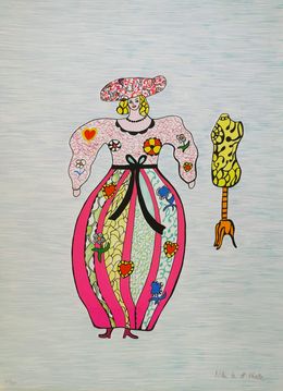Print, La Robe, Niki de Saint Phalle