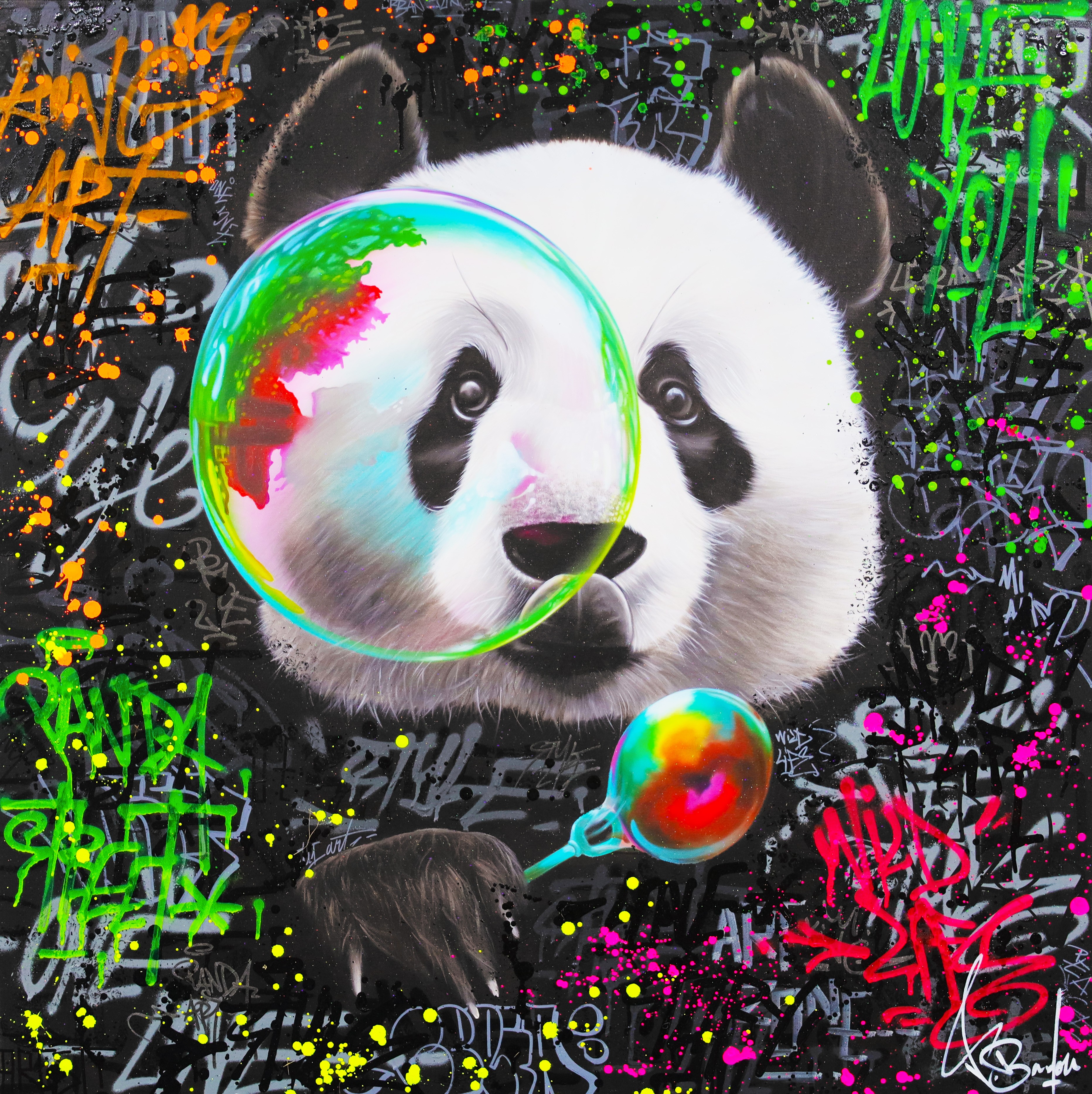 Vincent Bardou, Panda art Vincent Bardou, Panda art