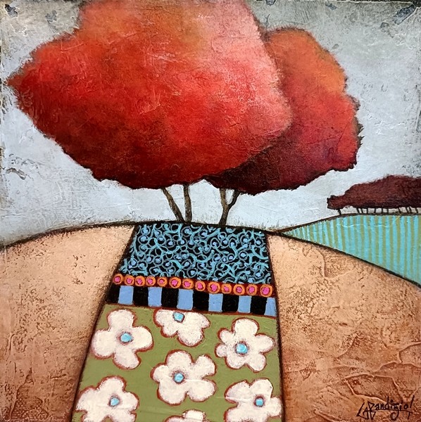 Geraldine Bandiziol, Comme un océan de couleurs Geraldine Bandiziol, Comme un océan de couleurs