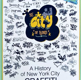 Drucke, NY City "of Kings" - a History of New York City Graffiti, Al Diaz