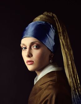 Photography, Kateryna with a Pearl Earring, Grzegorz Sikorski