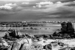 Photography, La plage aux rochers, Philippe Grincourt