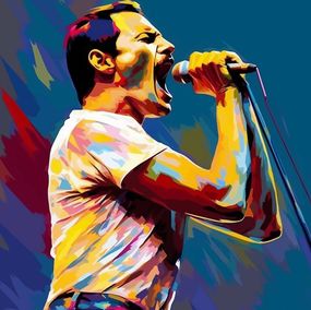 Print, Freddie Mercury 02, Alberto Ricardo