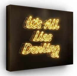 Sculpture, It's all lies darling, David Drebin