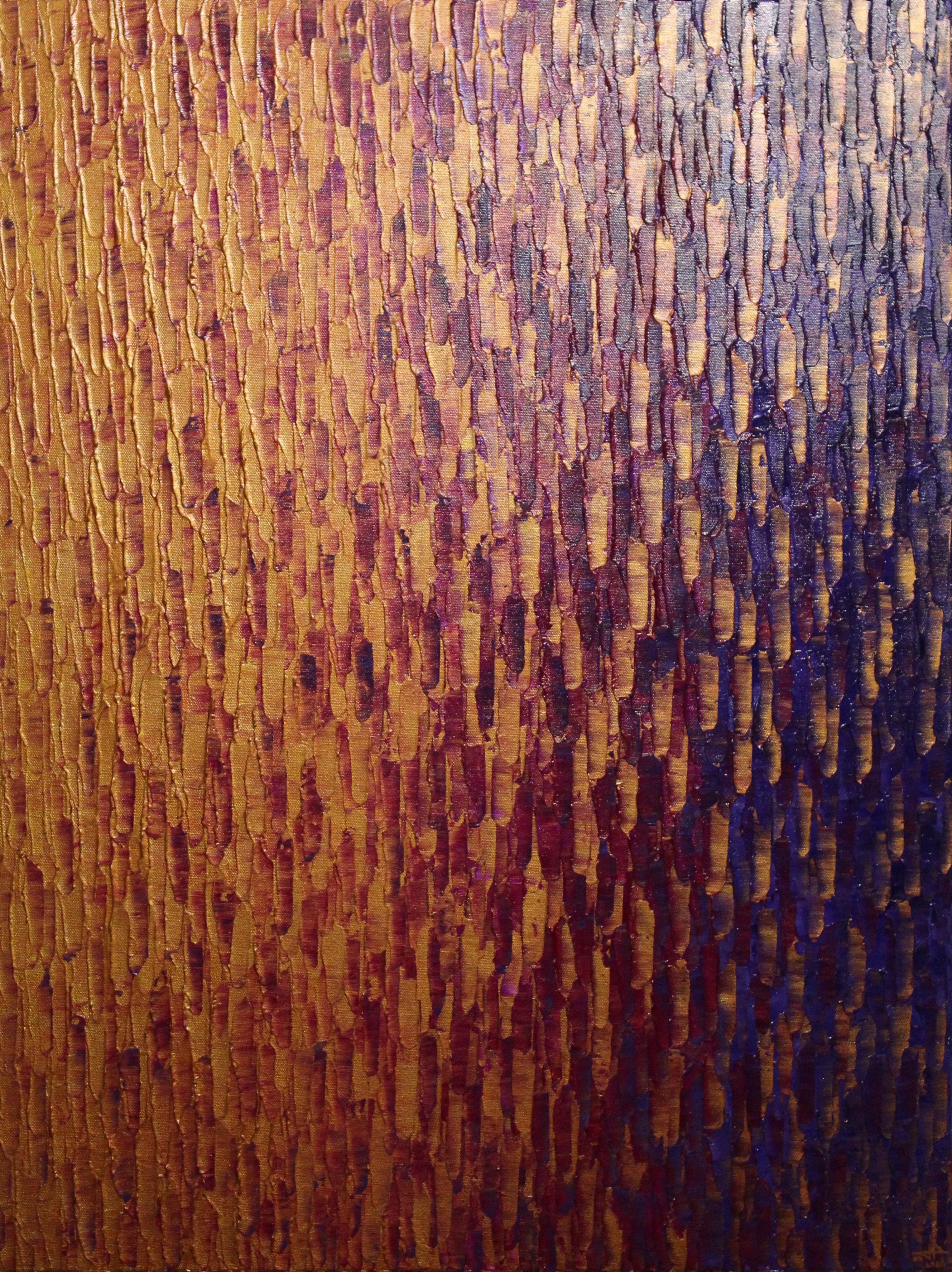Jonathan Pradillon, Fondu couleur cuivre magenta violet clair Jonathan Pradillon, Fondu couleur cuivre magenta violet clair