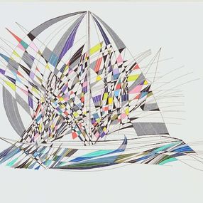 Peinture, Du vent dans les voiles, Arnaud Dromigny