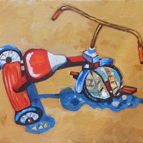 Peinture, Nostalgic Wheels, Narek Qochunc
