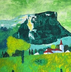 Gemälde, Granier vert, Eric Guillory