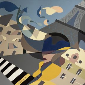 Painting, Parisian Dreams, Liana Ohanyan