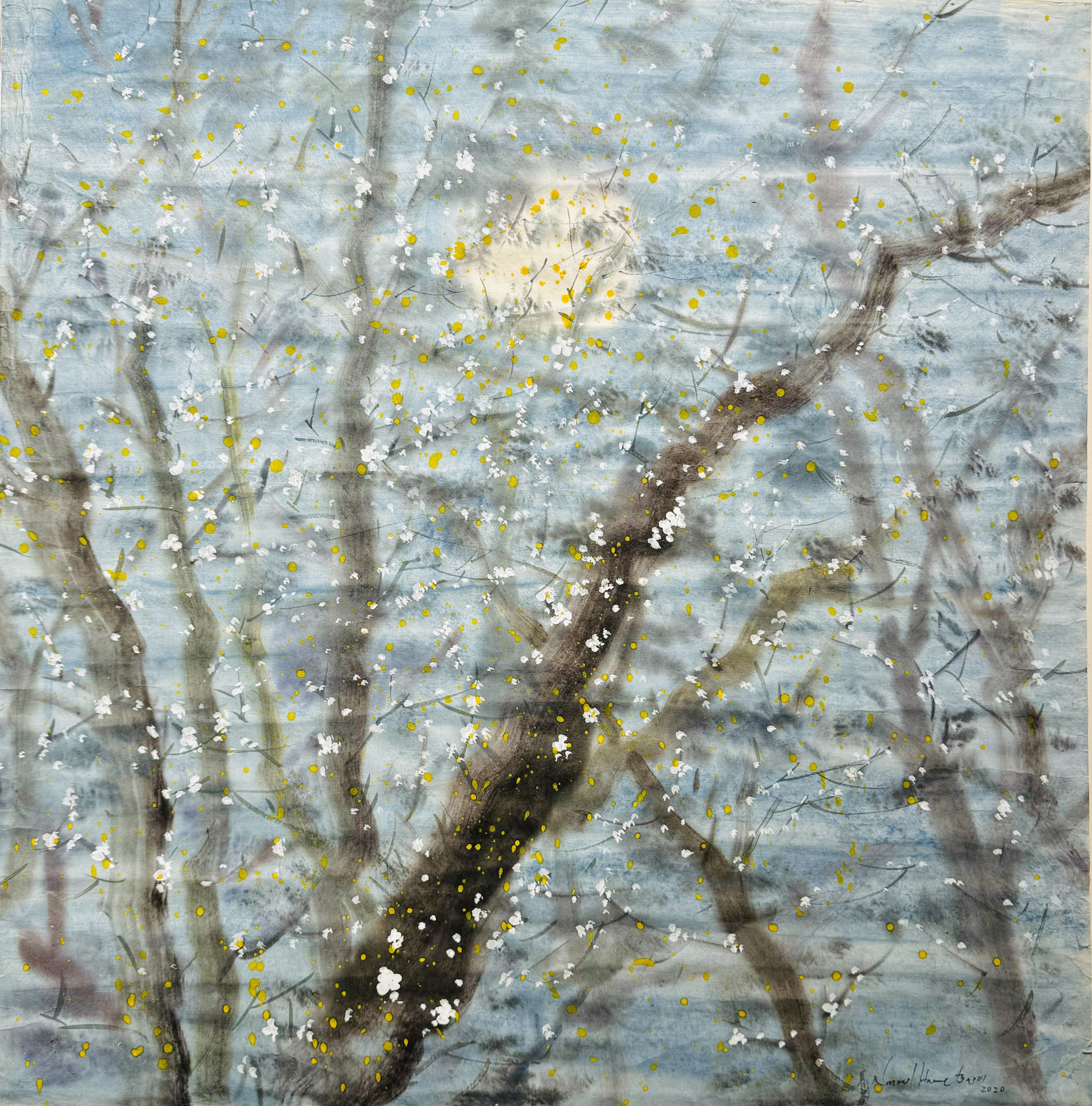 Nazmul Haque Bappy, Moon Light at Spring Time Nazmul Haque Bappy, Moon Light at Spring Time