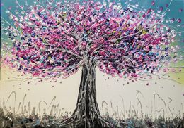 Painting, Wishes in bloom, Evelina Vine