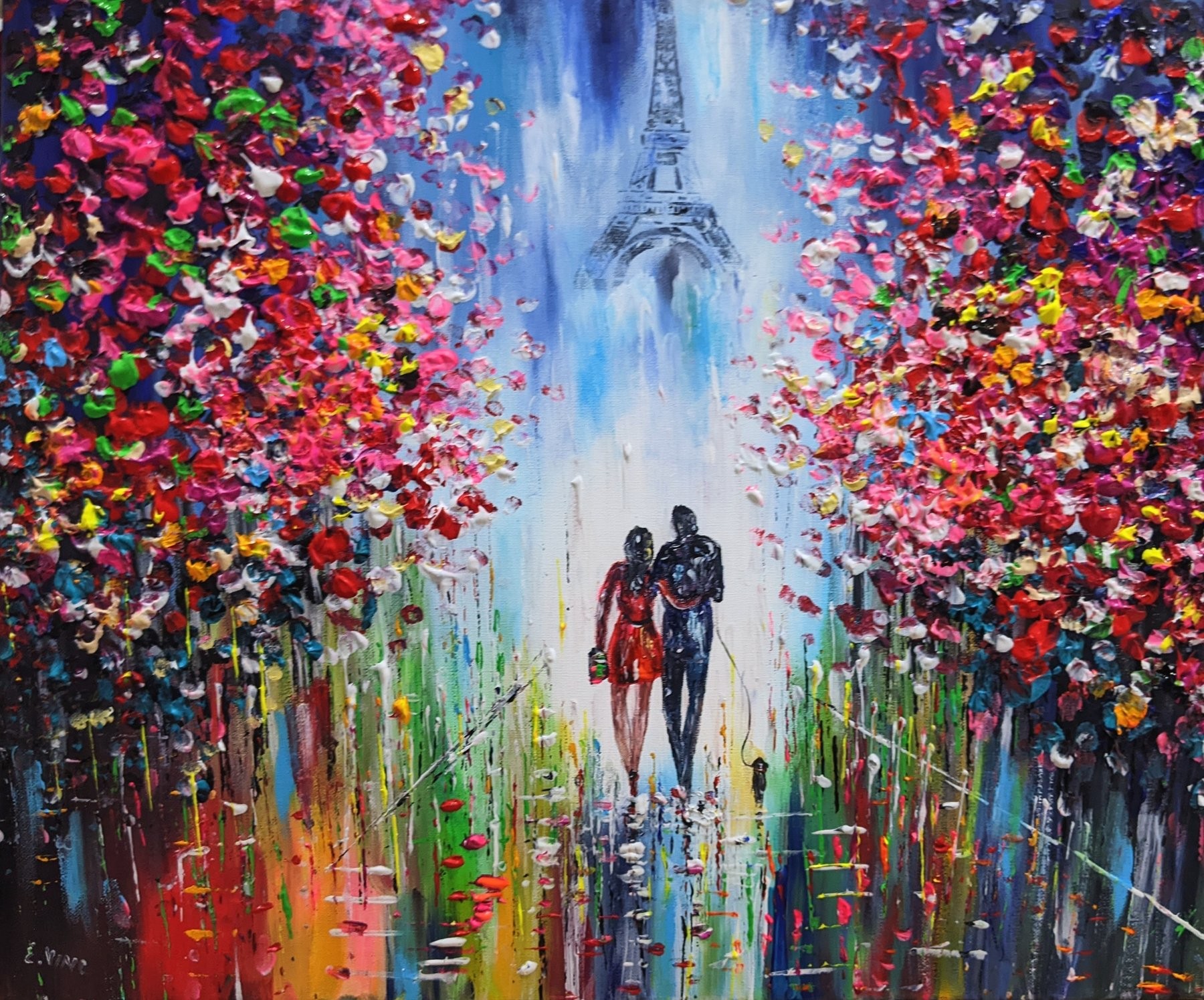 Evelina Vine, Spring stroll in Paris Evelina Vine, Spring stroll in Paris