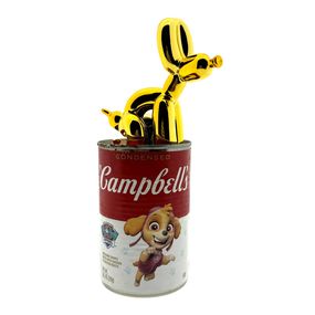 Escultura, Campbell soup x Balloon Dog (Gold), Koen Betjes