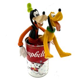 Sculpture, Campbell soup x Goofy & Pluto x PopArt, Koen Betjes