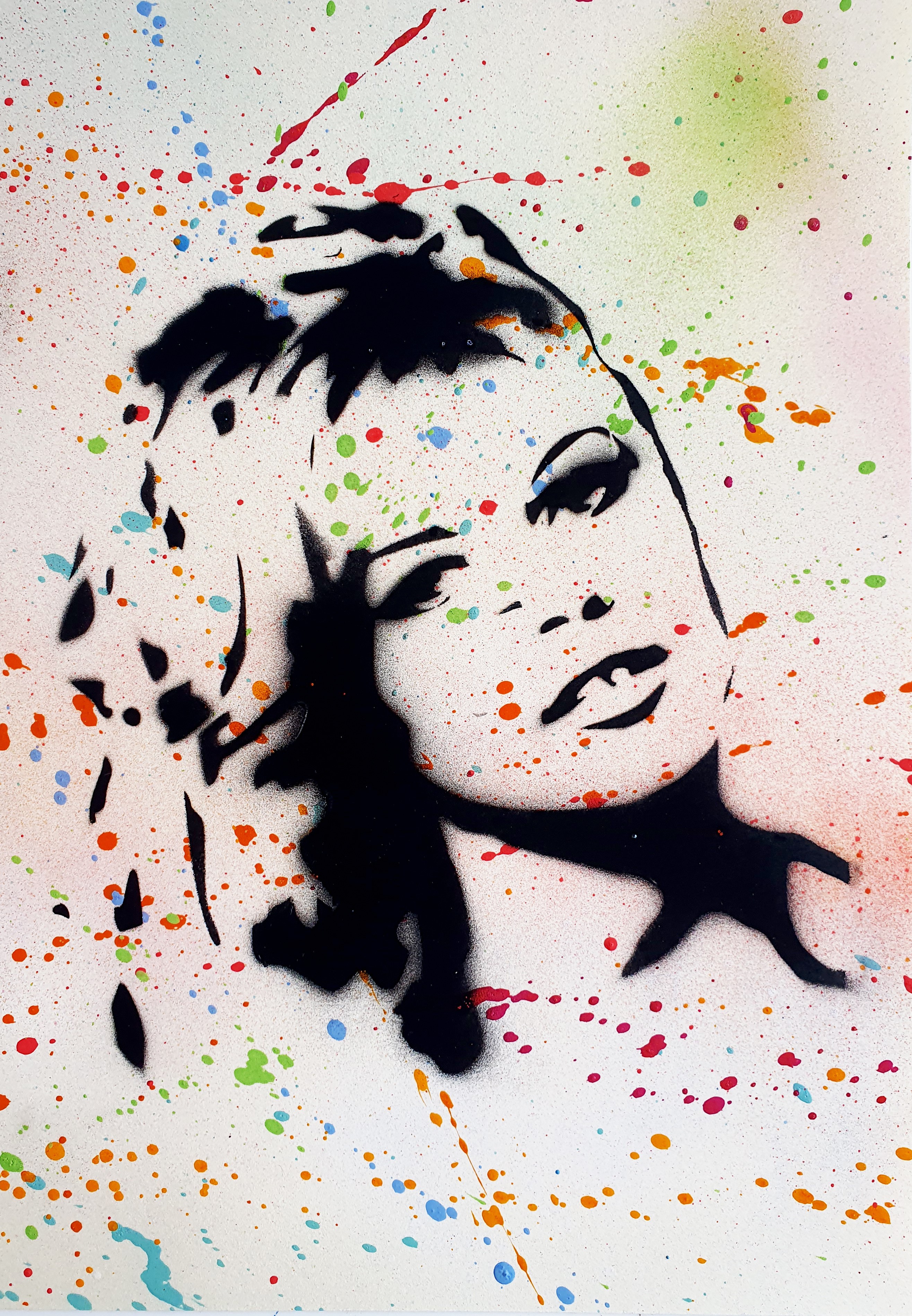 Spaco, Brigitte Bardot pochoir Spaco, Brigitte Bardot pochoir