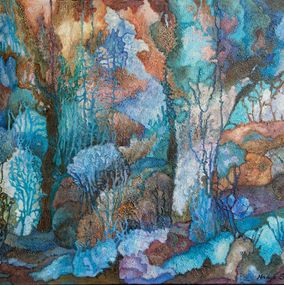 Painting, Fairytale forest, Nadezda Stupina