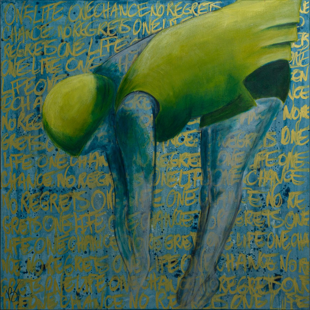 Véronique Baleste, La plongeuse (1) Véronique Baleste, La plongeuse (1)