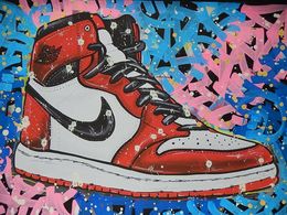 Painting, My Jordan are back, Enigme09