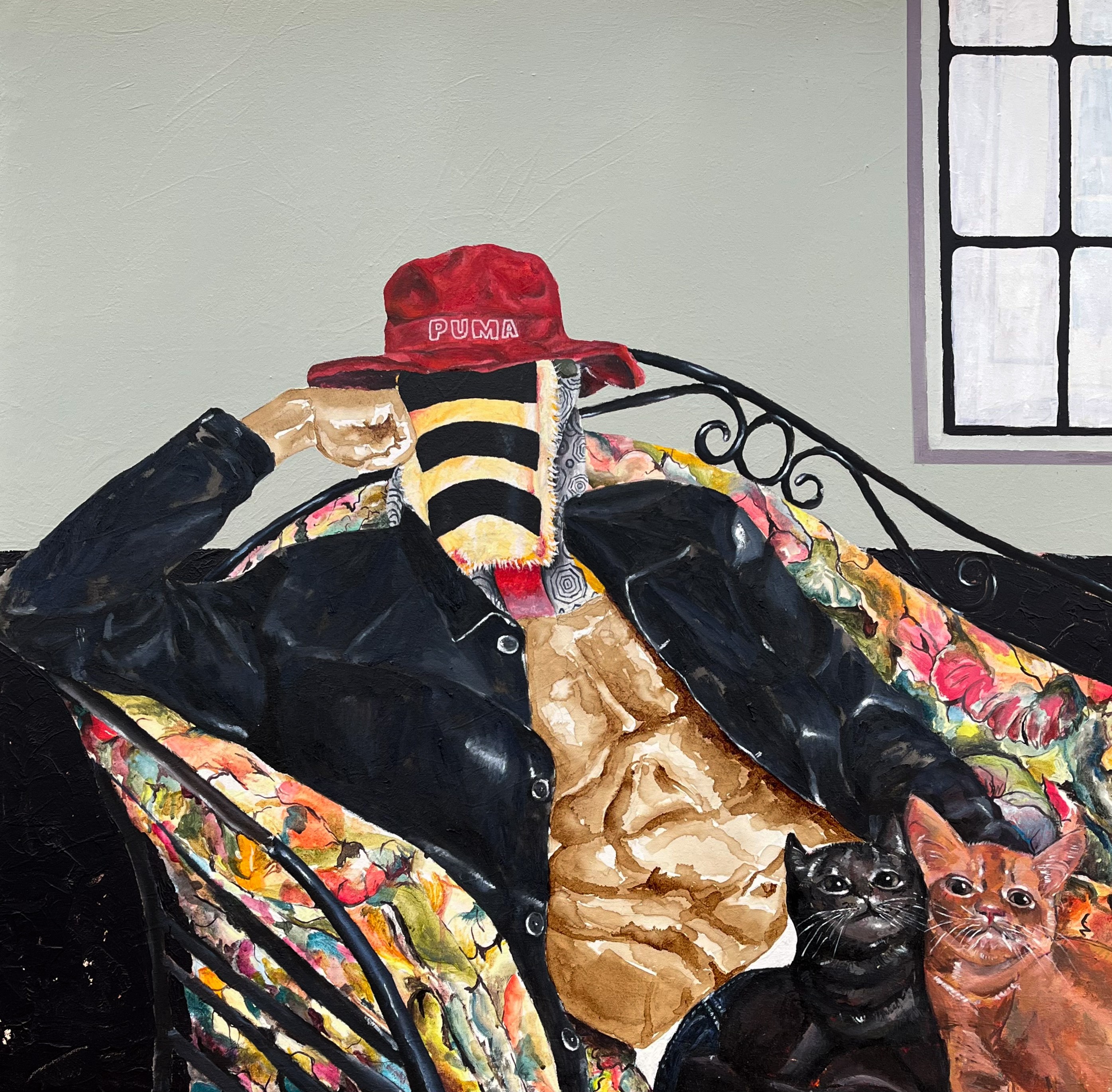 Emmanuel Ojebola, Masked Elegance in Contemporary Threads 1 Emmanuel Ojebola, Masked Elegance in Contemporary Threads 1