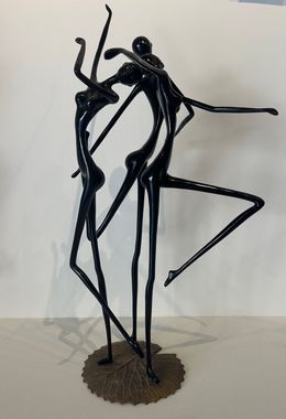 Sculpture, La danse des nymphes - trio 50 cm, Patricia Grangier
