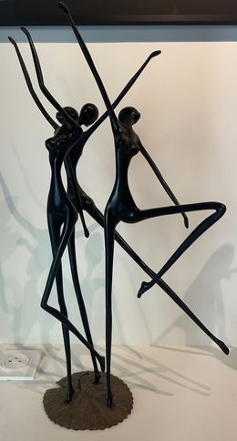 Skulpturen, La danse des nymphes - trio 50 cm 4B (1), Patricia Grangier