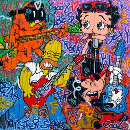 Gemälde, Betty Groove Session, Rico Sab
