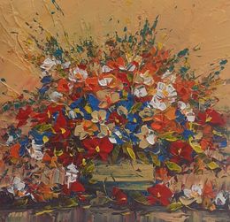 Peinture, Bouquet 211, Janusz Kik