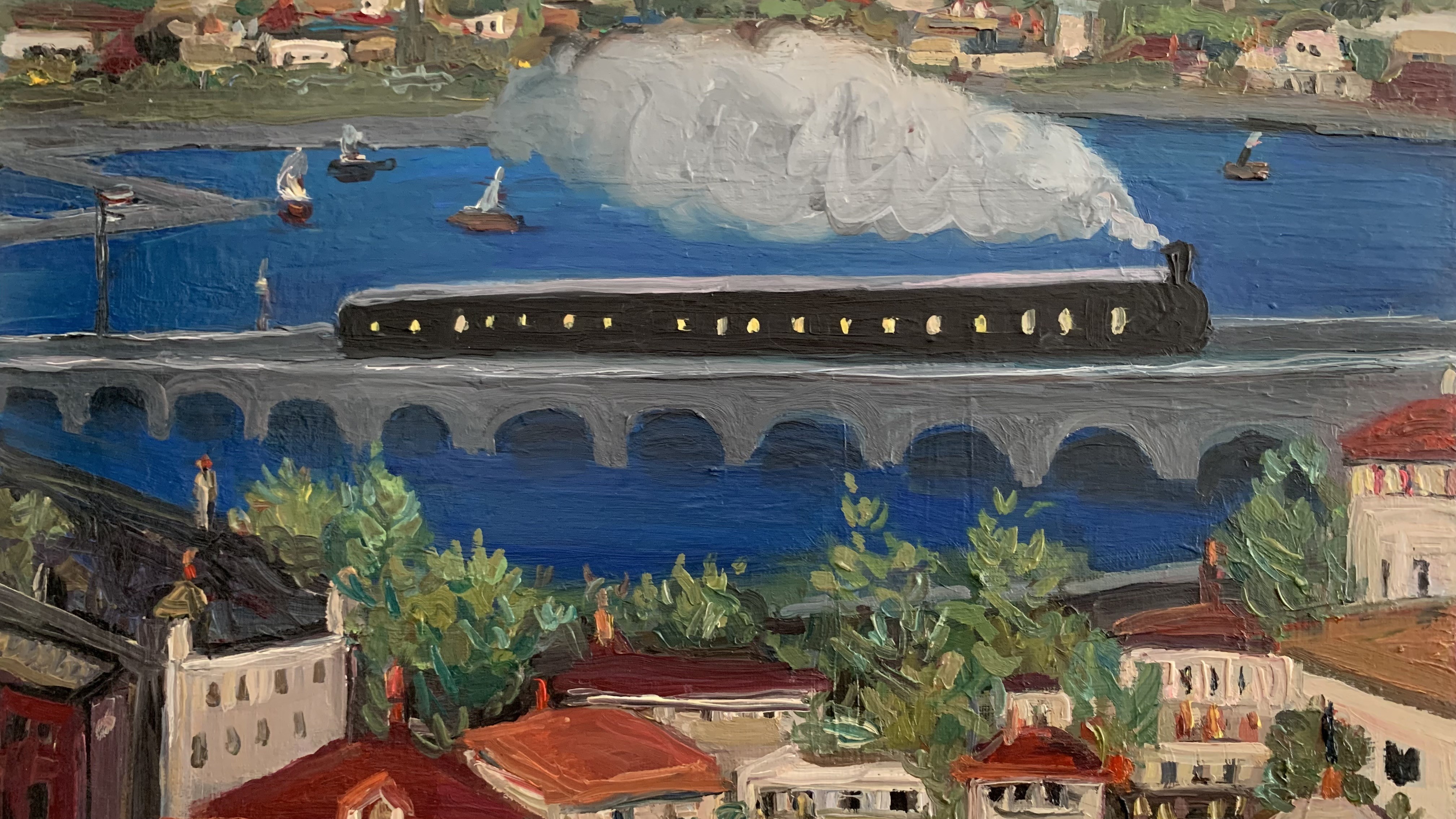 Tsisia Kiladze, Train Tsisia Kiladze, Train