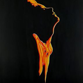 Gemälde, Lava (Fire), Della Camilleri