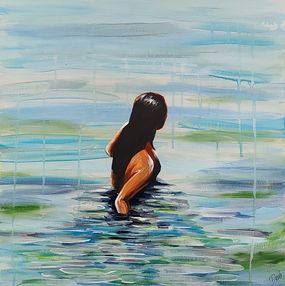 Painting, Water 01, Della Camilleri