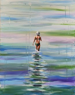 Painting, Water 02, Della Camilleri
