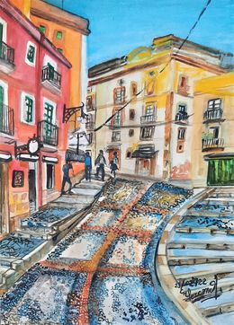 Pintura, Baixada de la Misericordia - Tarragona, Carlos Hugo Lezcano