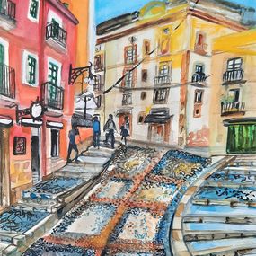 Pintura, Baixada de la Misericordia - Tarragona, Carlos Hugo Lezcano
